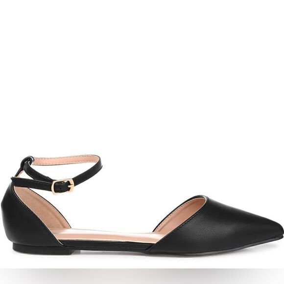 JOURNEE COLLECTION Reba Floral Flat Adjustable Ankle Strap Women’s SIZE 9W NEW - Picture 7 of 13